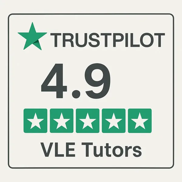 Trustpilot rating for VLE Tutors