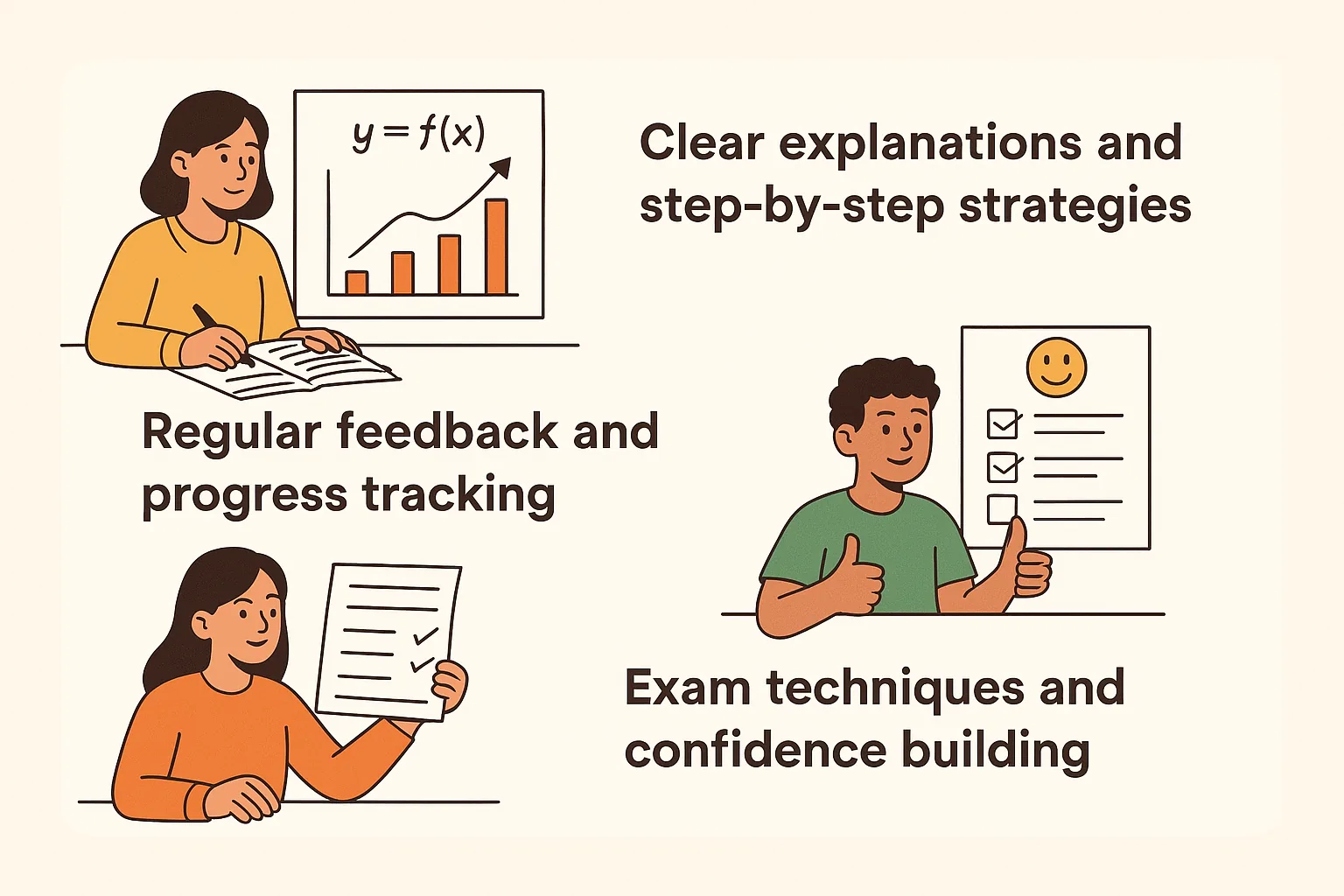 Illustration of a personalised learning plan